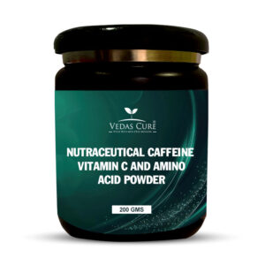 NUTRACEUTICAL CAFFEINE VITAMIN C AND AMINO ACID POWDER 200 GM