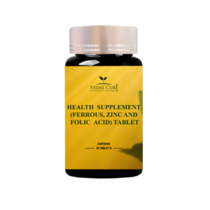 HEALTH SUPPLEMENT (FERROUS, ZINC AND FOLIC ACID) TABLET